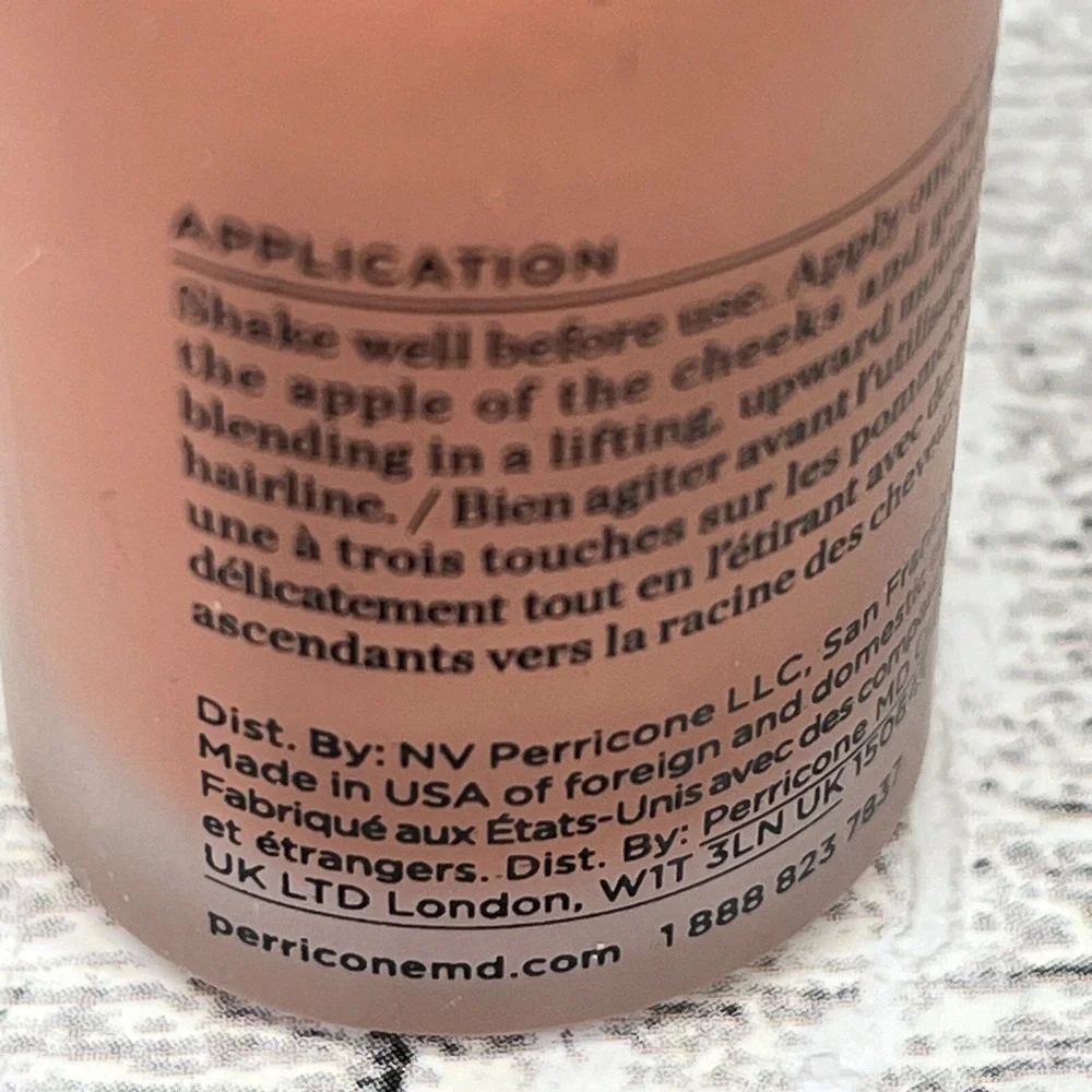 Perricone MD No Makeup Blush 0.3‎ Oz 10 mL Full Size
